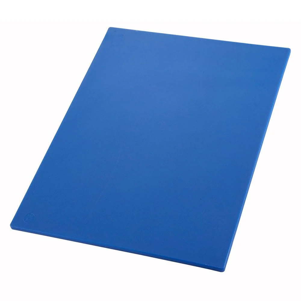 TABLA PARA CORTAR 12 X 18 X 0.5 DE POLIETILENO AZUL 